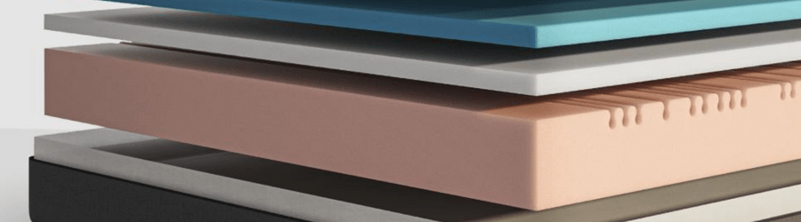 Inside an all foam mattress