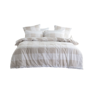 Linenhouse Alec Beige Duvet Cover Set
