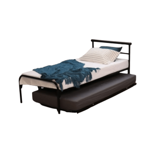 My Space Trundle Single Bed Set with Under Bed