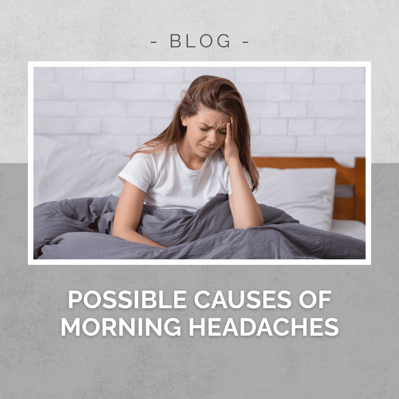 Possible causes of morning headaches