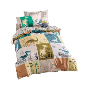 Linenhouse Prehistoric Patchwork Duvet Cover Set